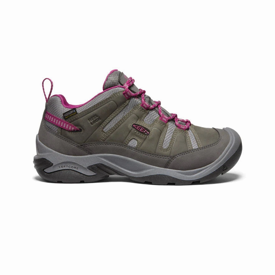 Women's Circadia Waterproof Steel Grey/Boysenberry Itasca Hiking Shoes