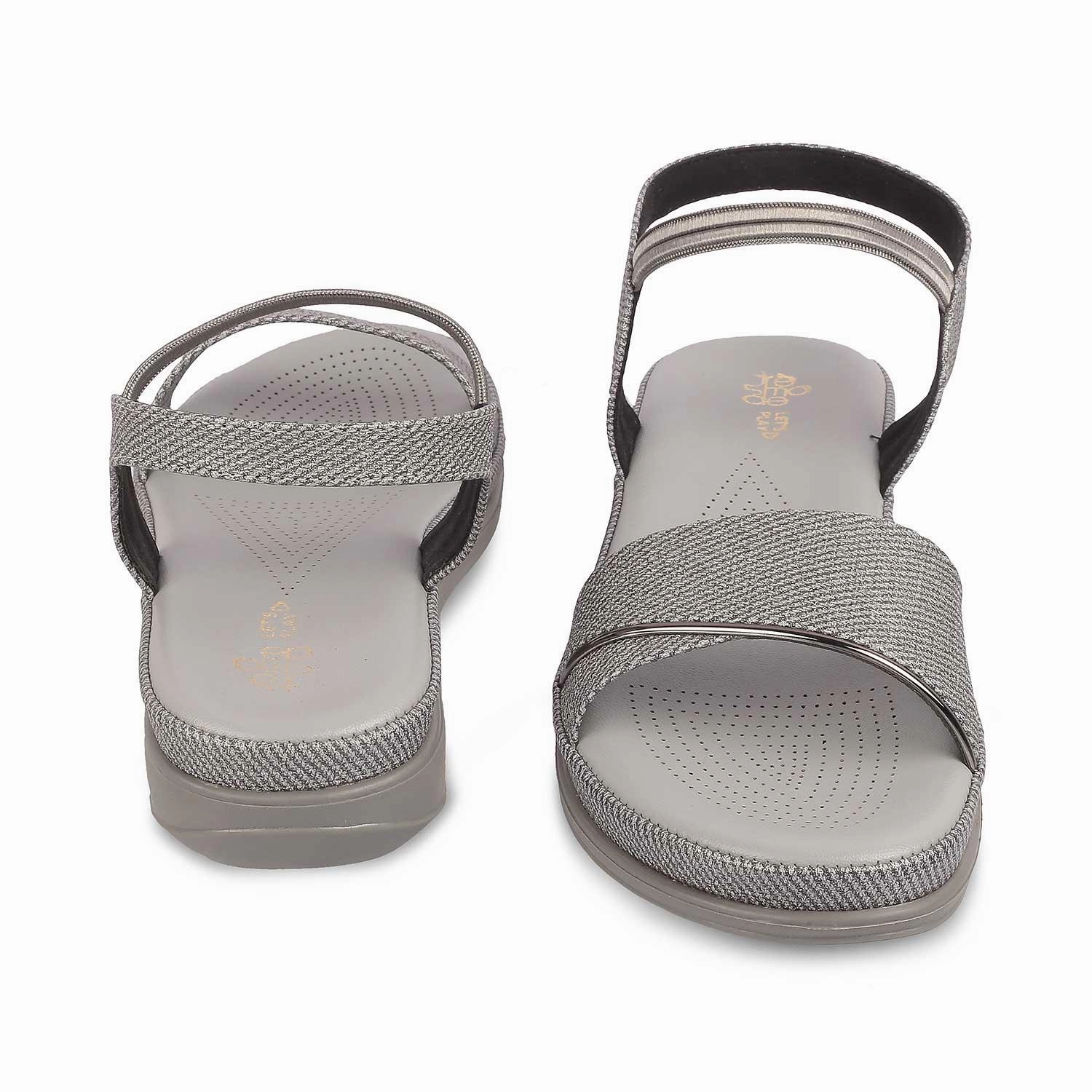 Birken Stock Premium Sandals The Linz Grey Women's Casual Wedge Sandals Tresmode