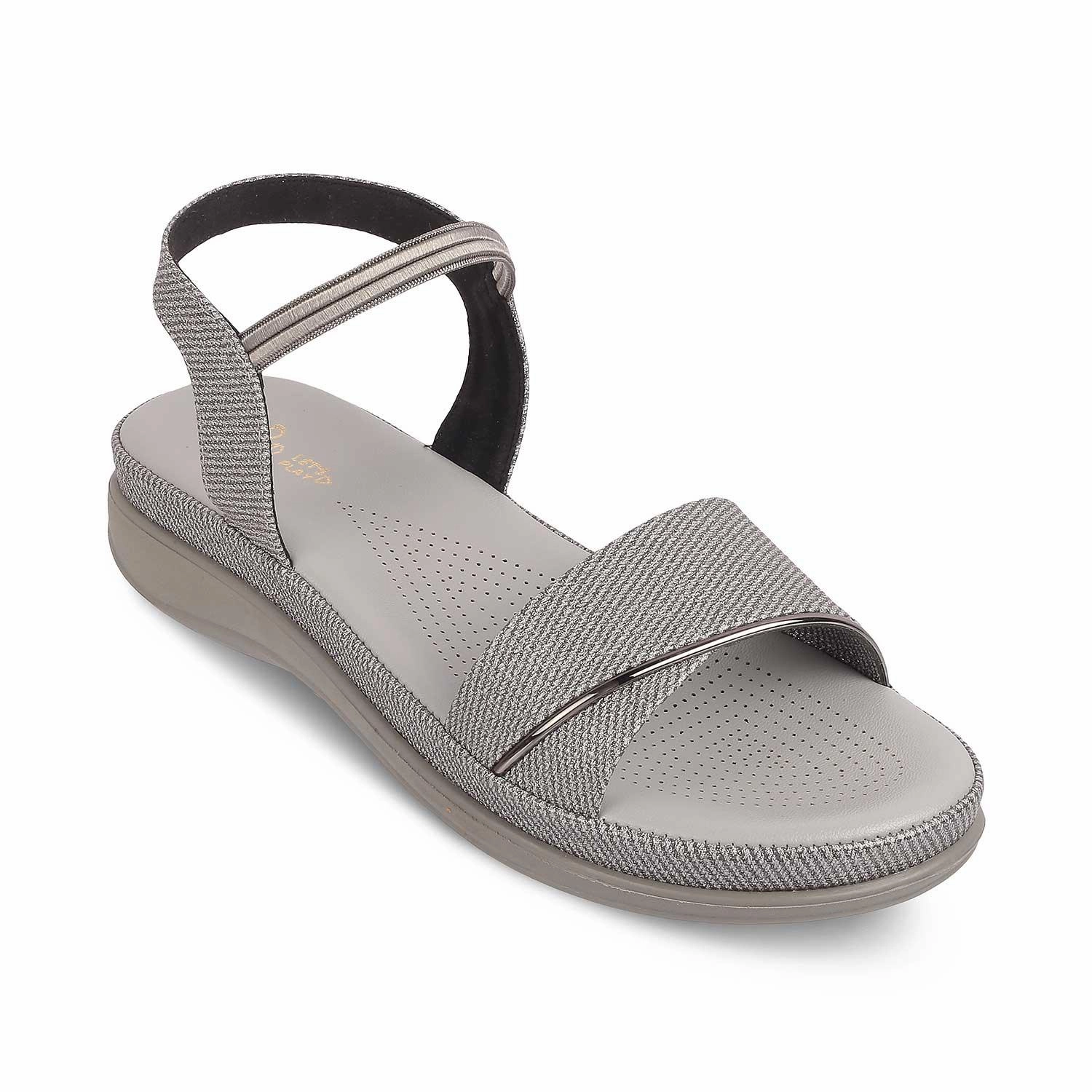 The Linz Grey Women's Casual Wedge Sandals Tresmode Sandals Emerald Bay Resort Exuma