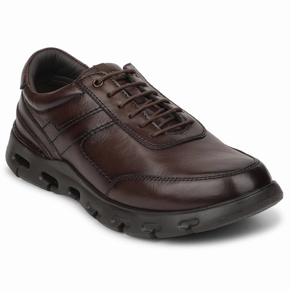 Lace-up Zappos Shoes Healers Dark Brown Casual Formal Derby Shoes For Men ASF-1 By Liberty