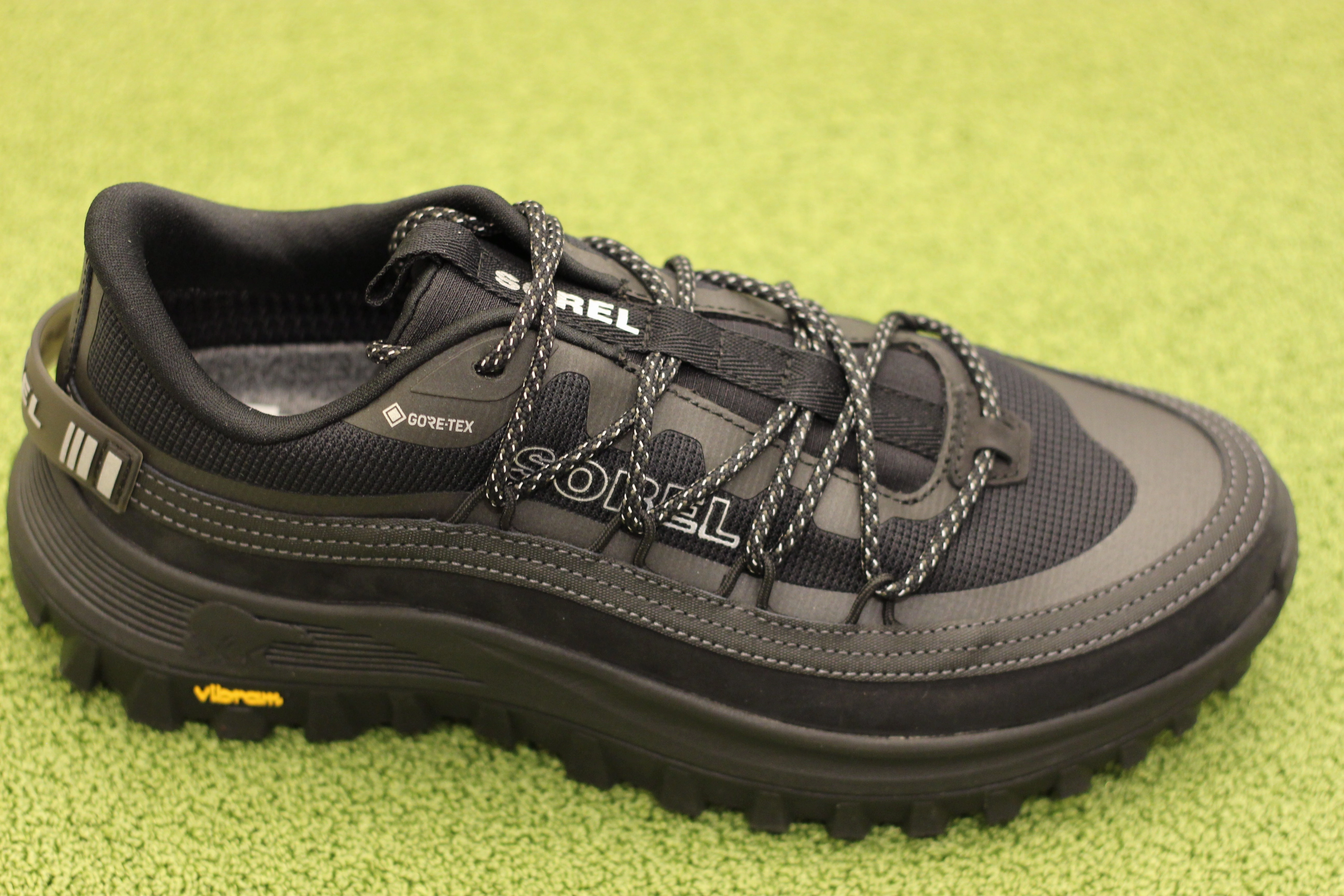 Ecco Shoes Mens Callsign Horizon WP Sneaker - Black Leather/Suede/Textile