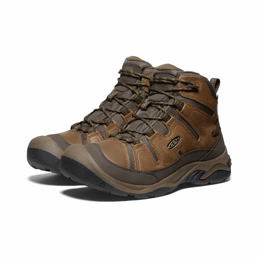 Circadia Mid Waterproof Bison/Brindle Best Waterproof Sailing Shoes