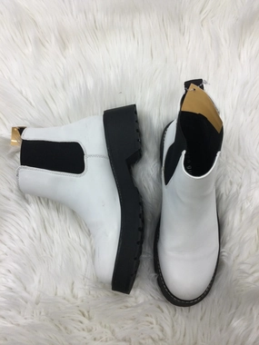 Tall Waterproof Boots Boots Ankle Flats By Madden Girl In White, Size:8