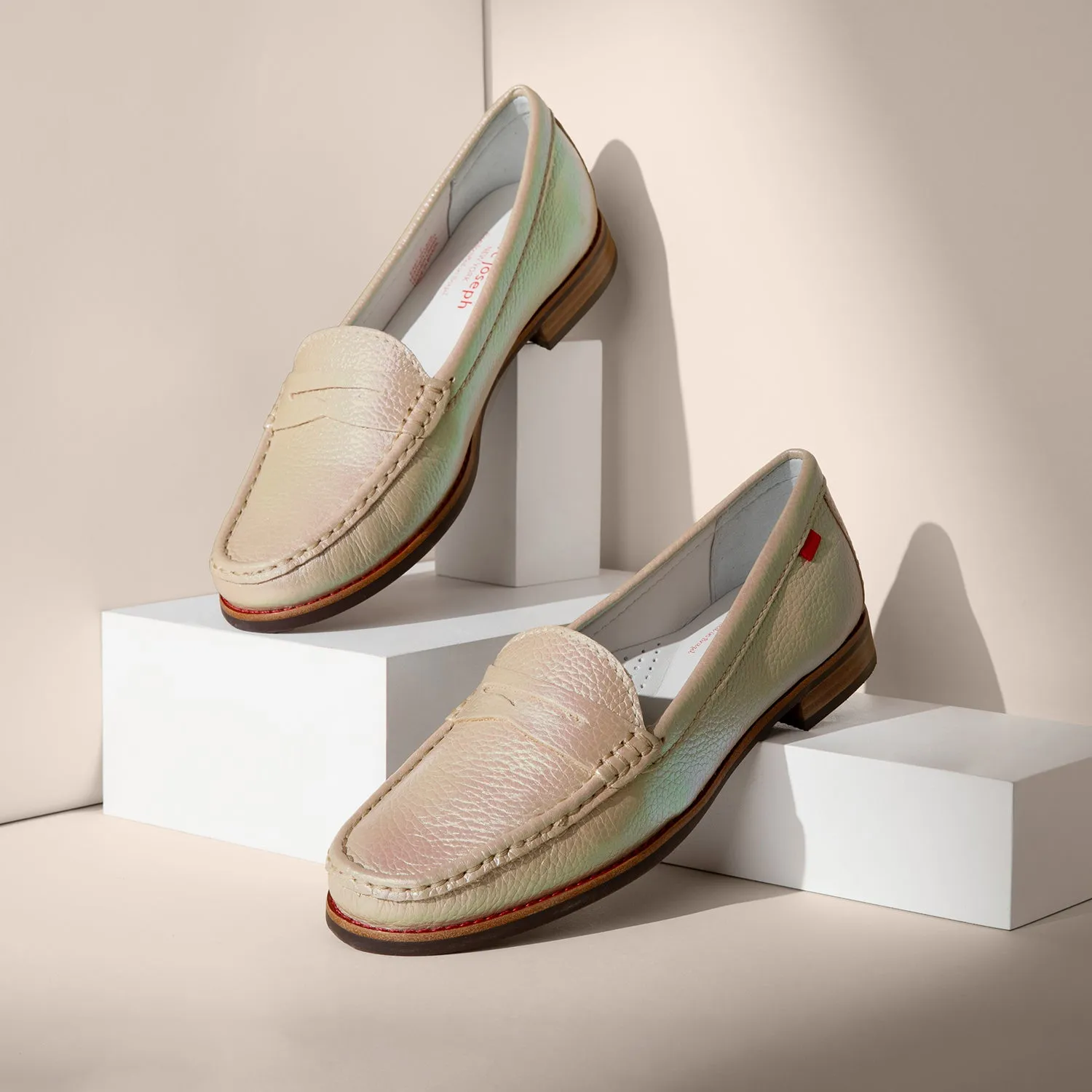 East Village, Women Velvet Loafers Tuxedo