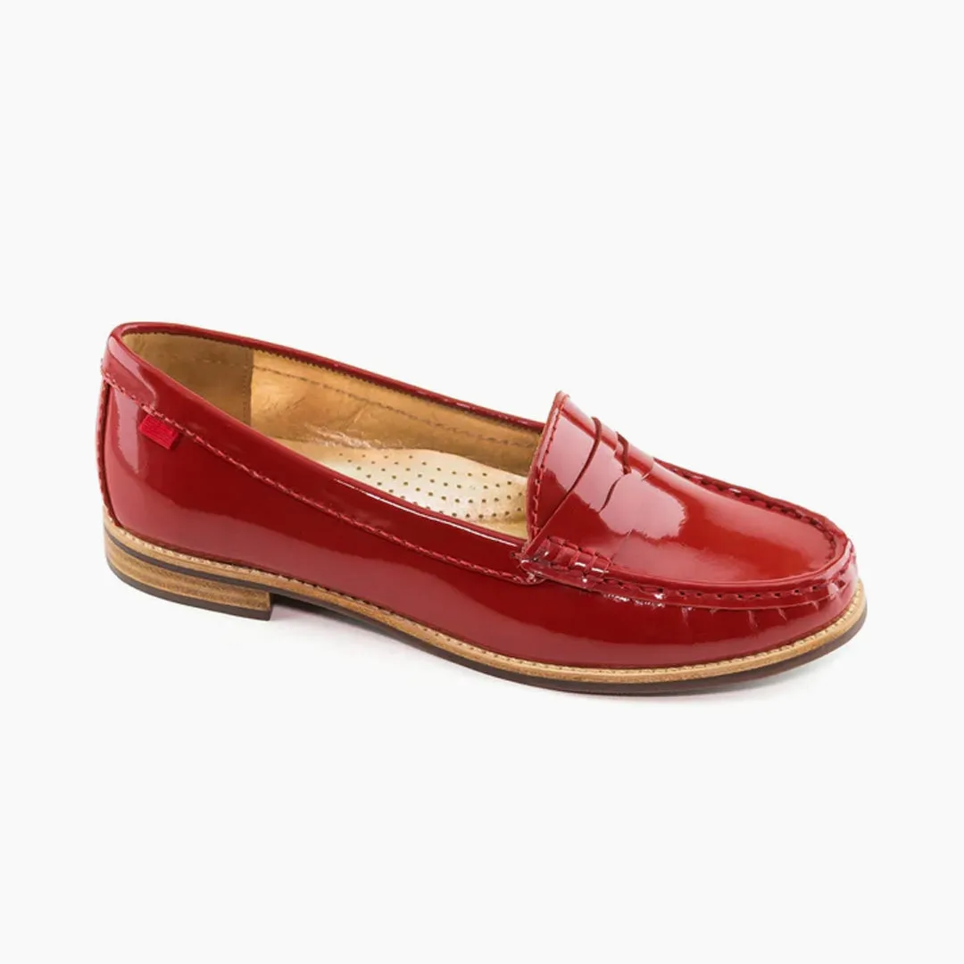 Leather Slip On Loafers East Village, Women