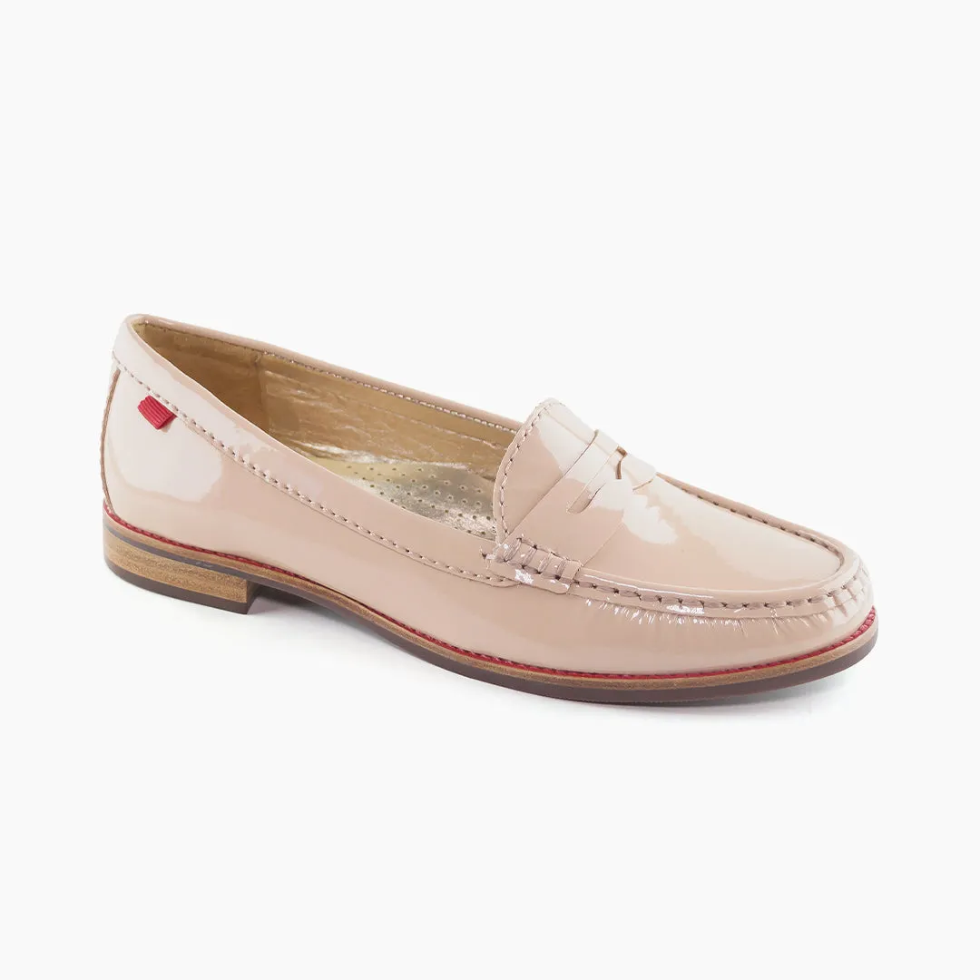 Johnston And Murphy Sheepskin Loafers East Village, Women