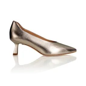 Celine Champagne High Heels Size 11 Wide