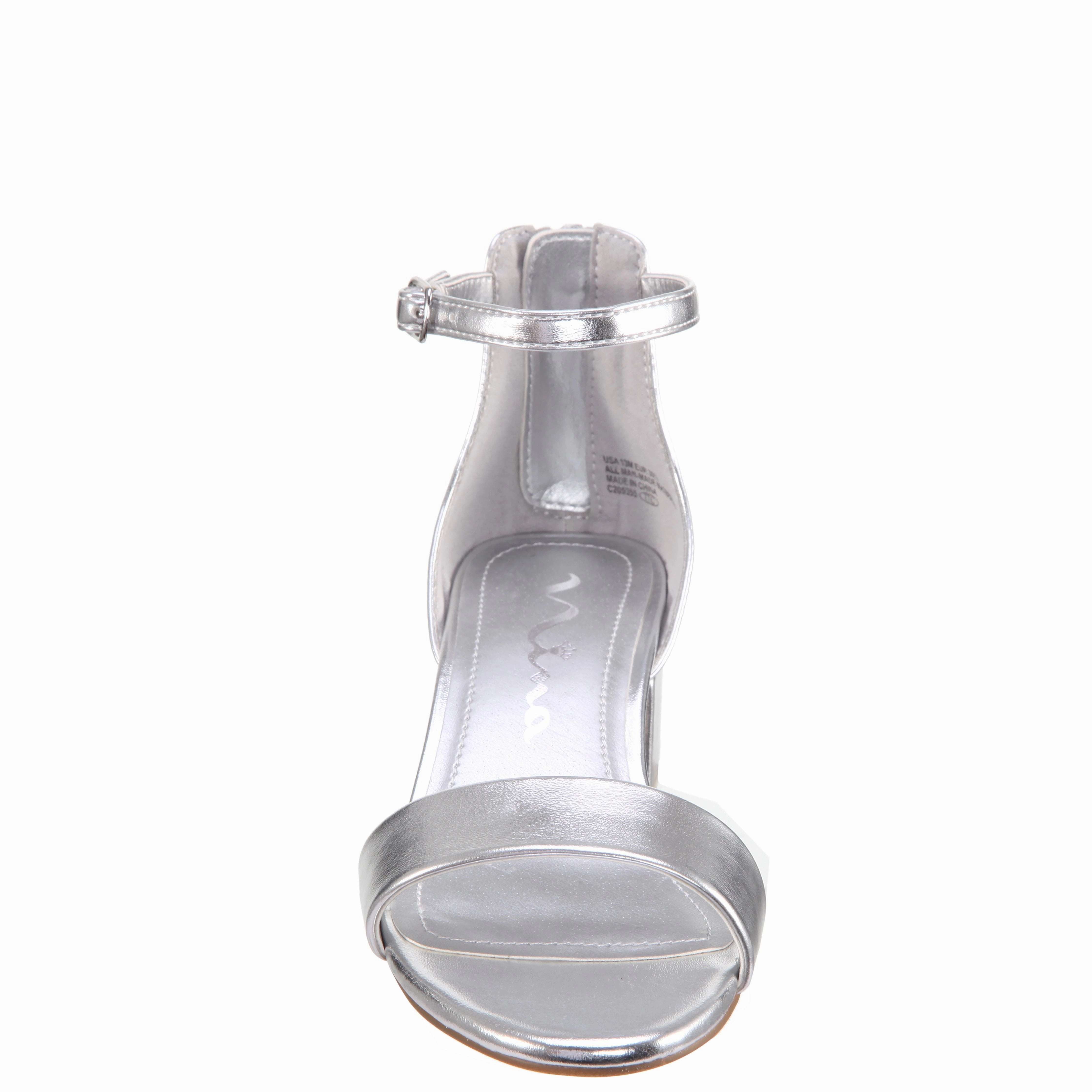 HIDI-SILVER METALLIC Platforms Sandals