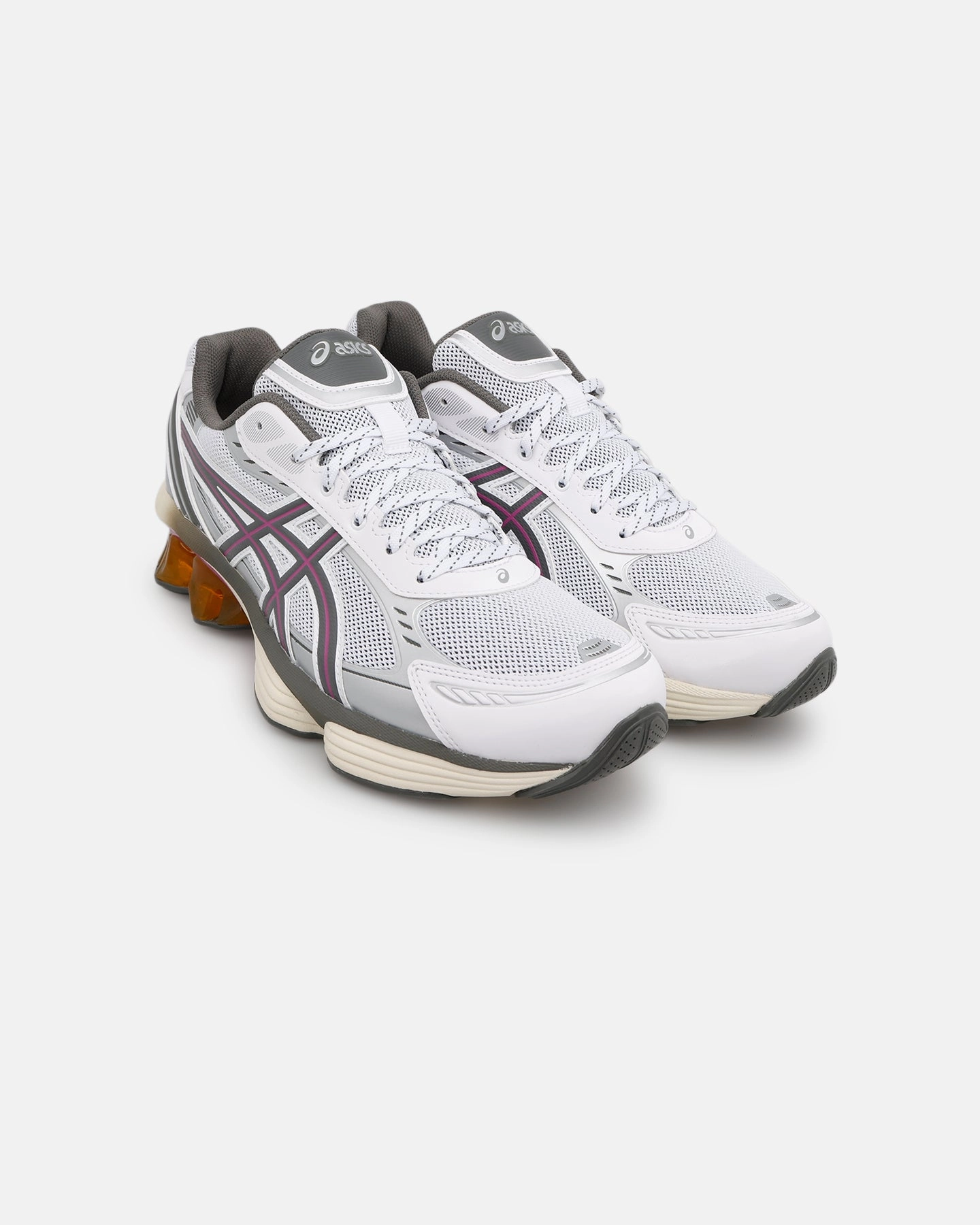 Asics Gel-Kinetic Fluent "Truffle" White/Purple Asics Low Cut Shoes