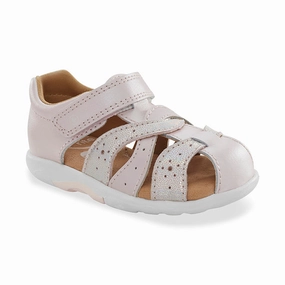 Wedge Heel Sandals Infant Girl Stride Rite SRTech Xena in Pink