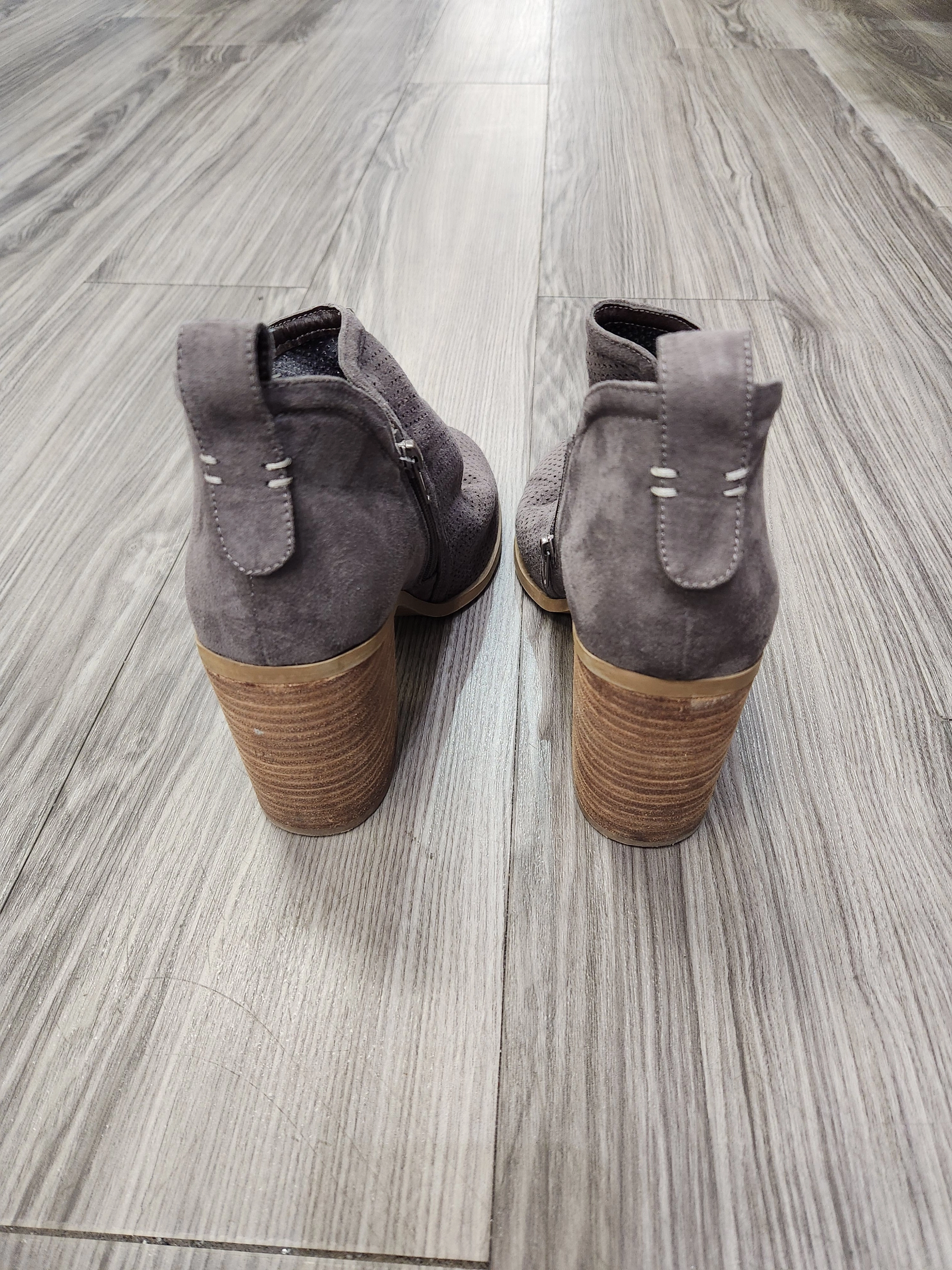 Best Boots Hunting Boots Ankle Heels By Madden Girl In Brown & Tan, Size: 9.5