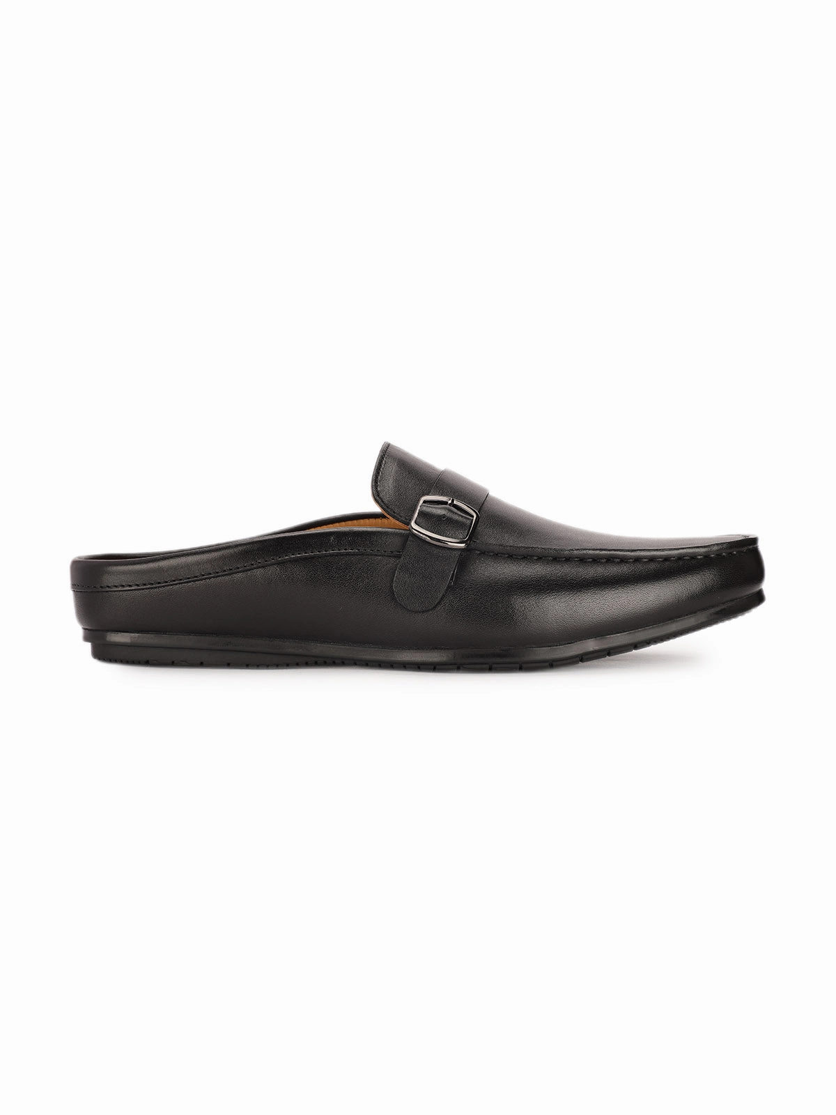 Loafers Thick Sole Mikkel Premium Leather Back Open Mules