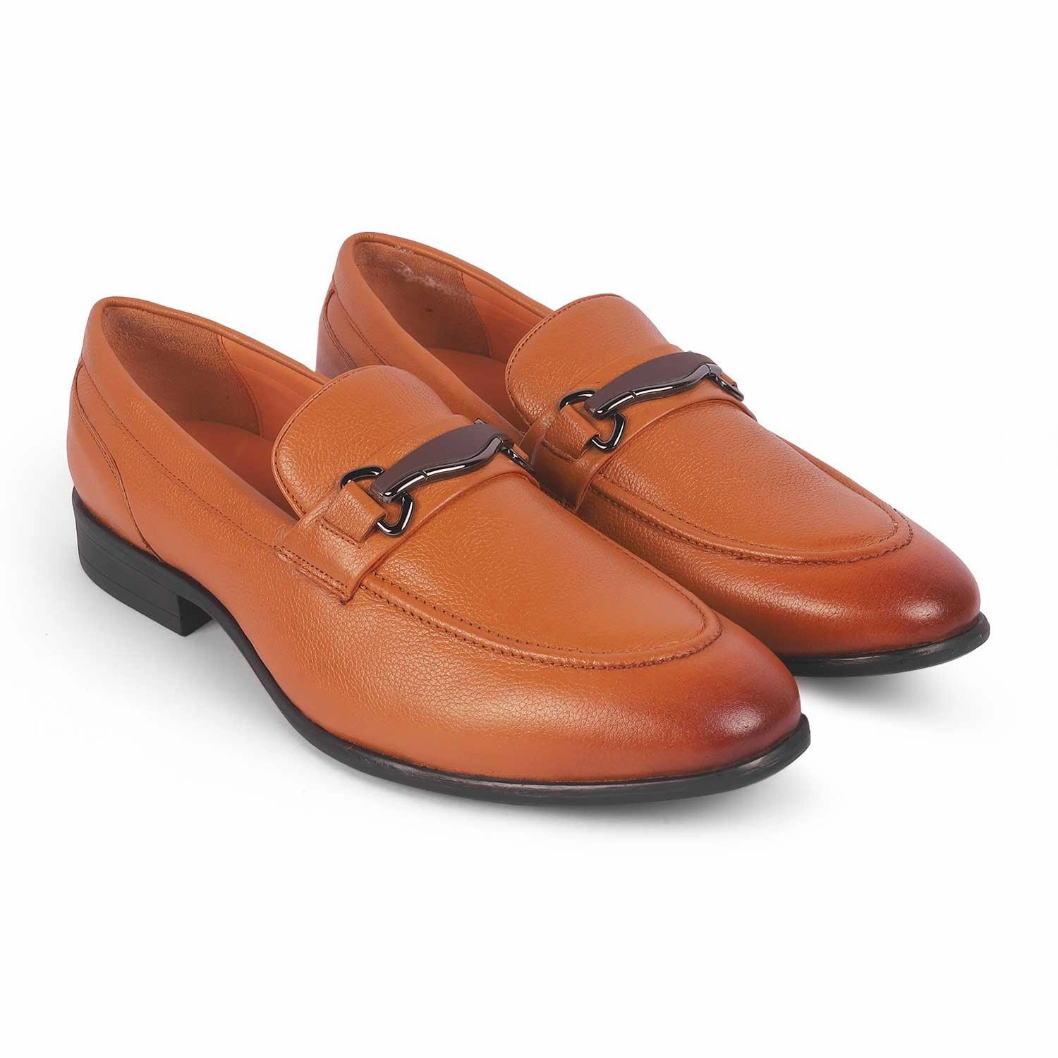 Haddock Loafers Tresmode Morko Tan Men's Leather Loafers