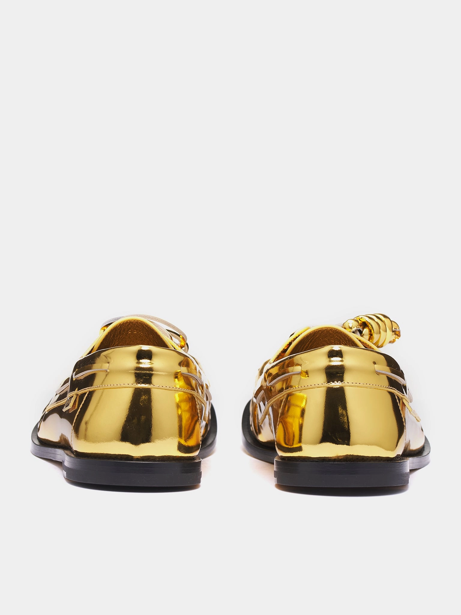 Alexander Wang Carter Loafers Campo Boat Shoe (MLSCS08X01-GOLD)