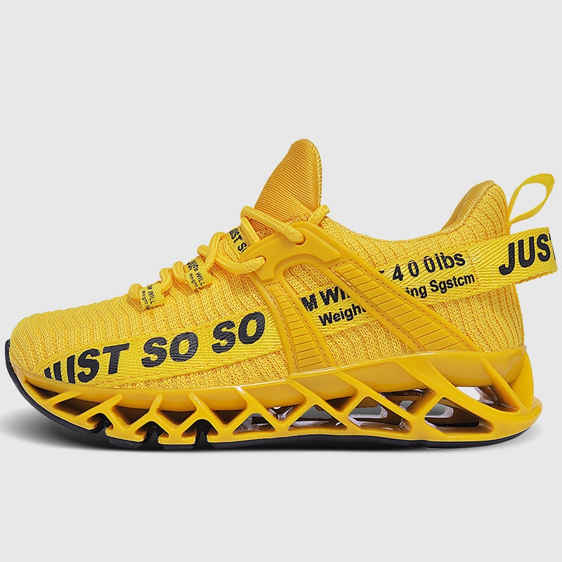 Leather Climbing Shoes Stretch Just So So Children shoes running sneakers