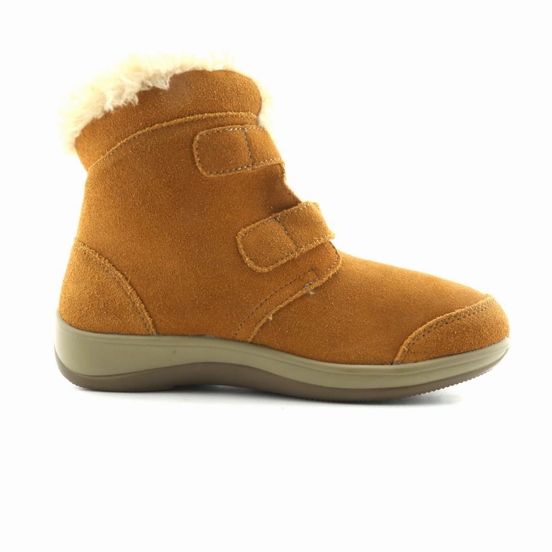 Orthofeet - Women - Florence Boot - Camel EX Scarpa Climbing Shoe Fit