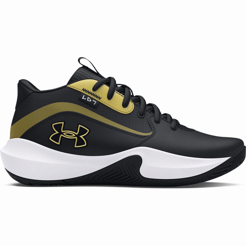 Boys' Under Armour Youth Lockdown 7 Basketball Shoe Basketball Shoes With Best Traction On Dusty Courts