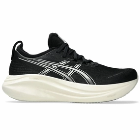 Men's Asics Gel-Nimbus 27, Black/Lake Grey, 14 D Medium Asics Size Chart