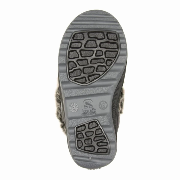 Kamik Chidren's Snowangel Waterproof Boot - Black Snow Short Boots