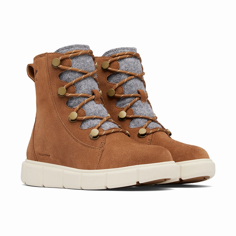 Women's Explorer III Joan Waterproof Velvet Tan/Chalk Goodyear Shoes Waterproof