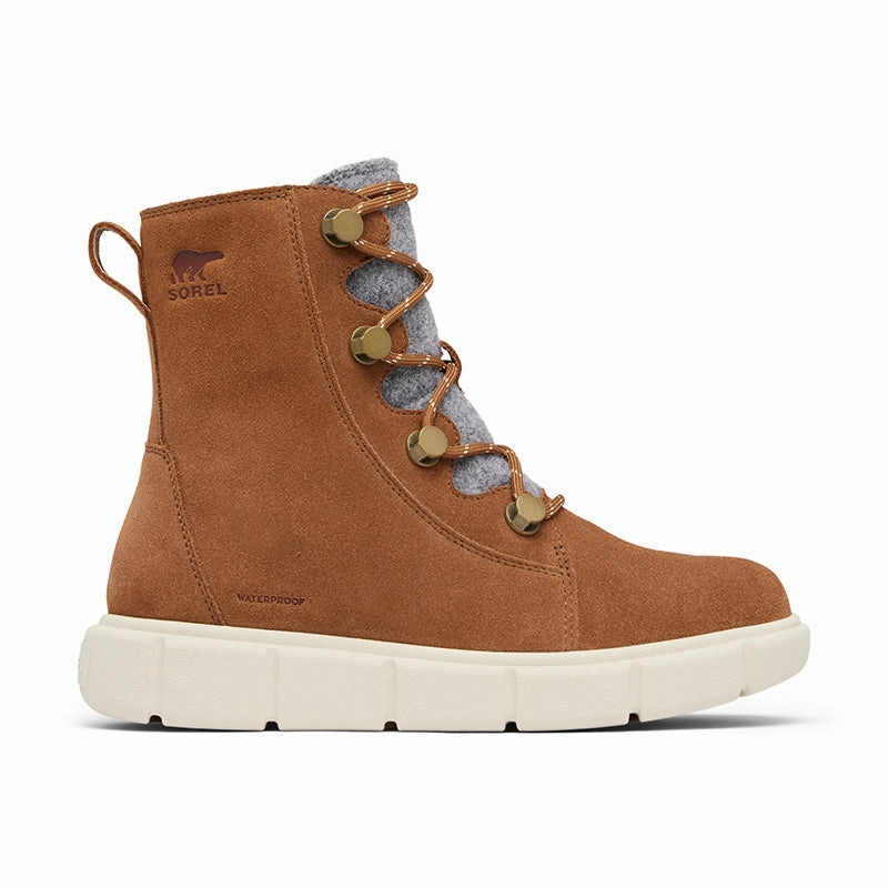 Women's Explorer III Joan Waterproof Velvet Tan/Chalk Waterproof Low Shoe