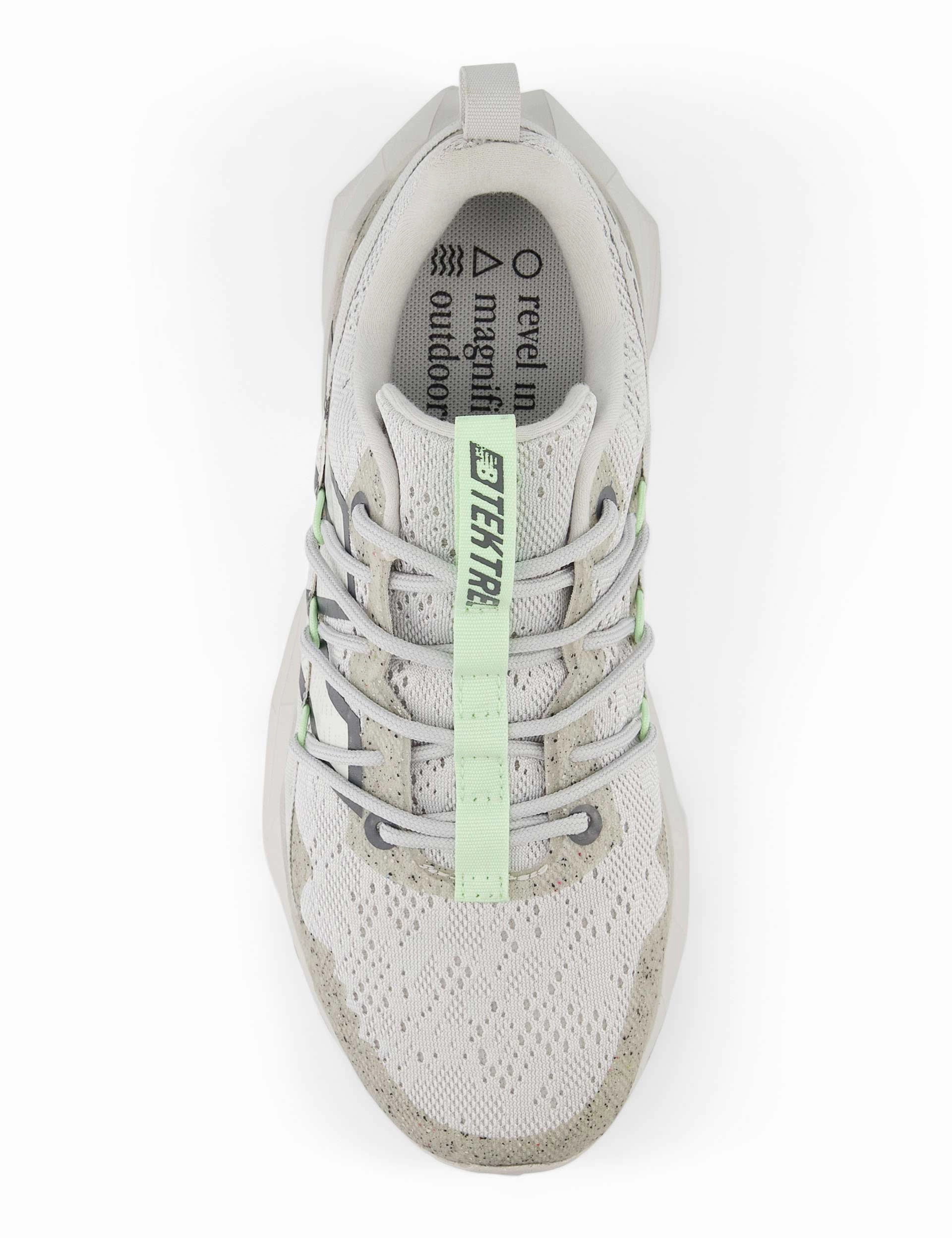 New Balance Womens Waterproof Tektrel Shoes - Grey Matter