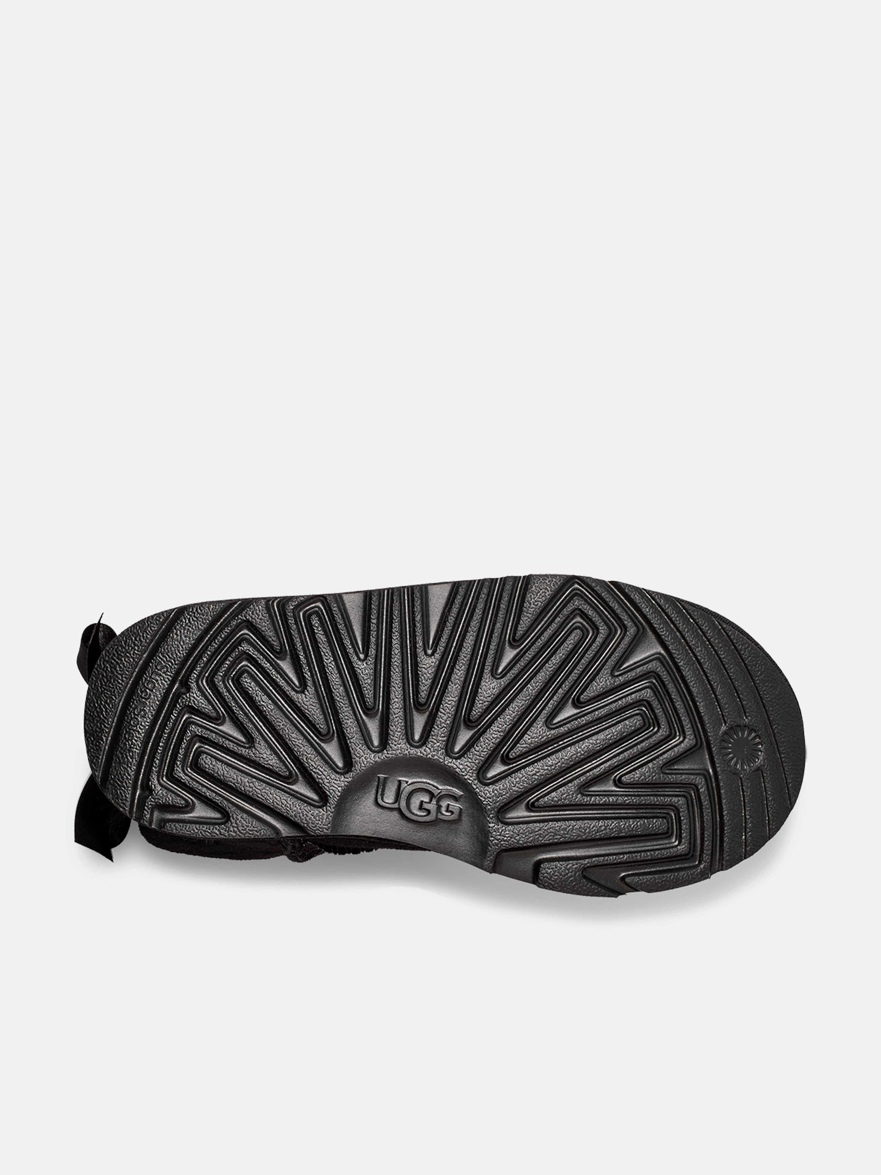 Safety Steel Toe Boots UGG Girls Mini Bailey Bow II Boots in Black