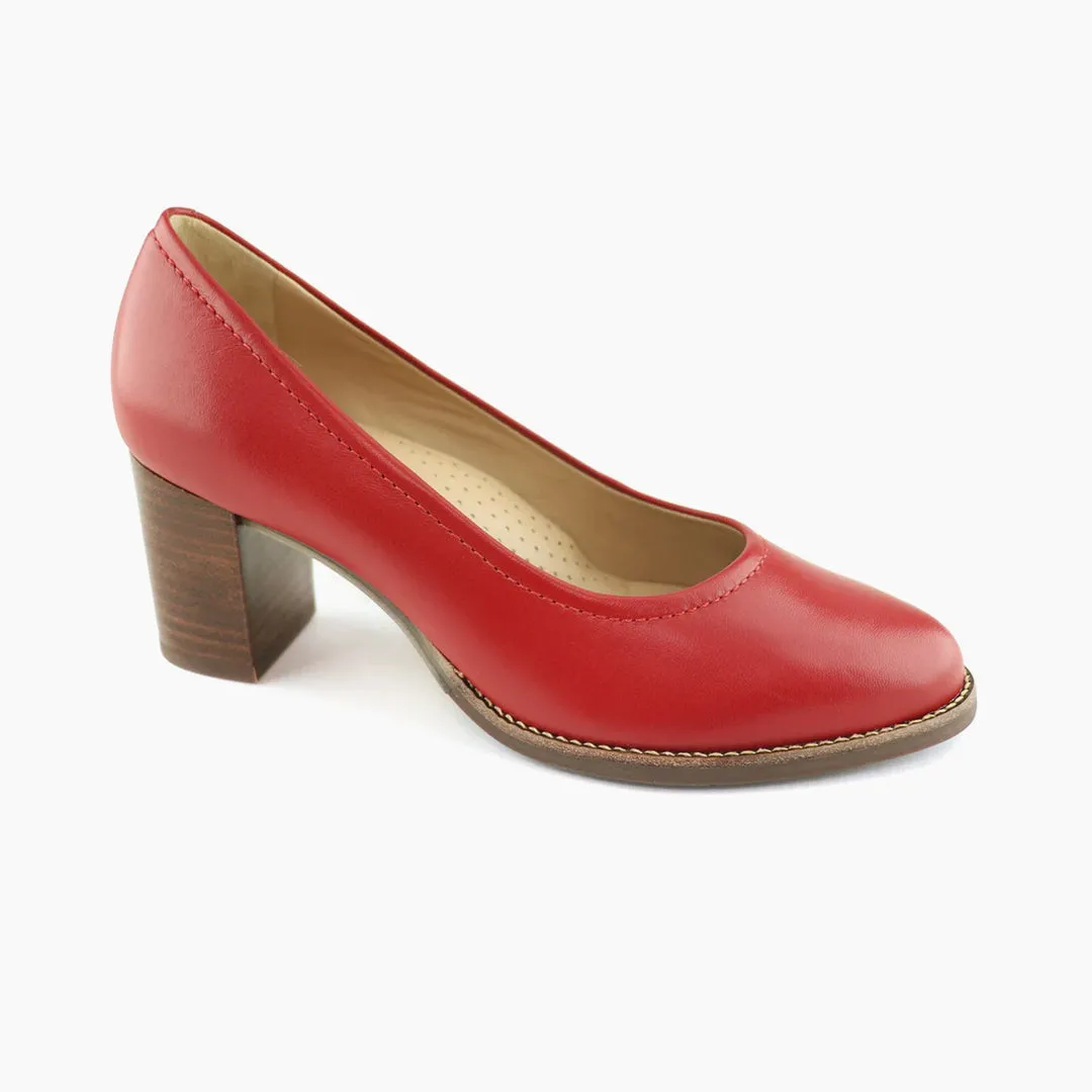 N.Y.C. Pump, Women Round Toe Oxford Shoes