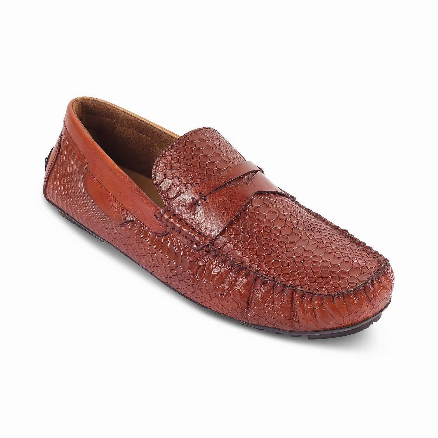 Dior Loafers Sale The Argon Tan Men's Leather Driving Loafers Tresmode