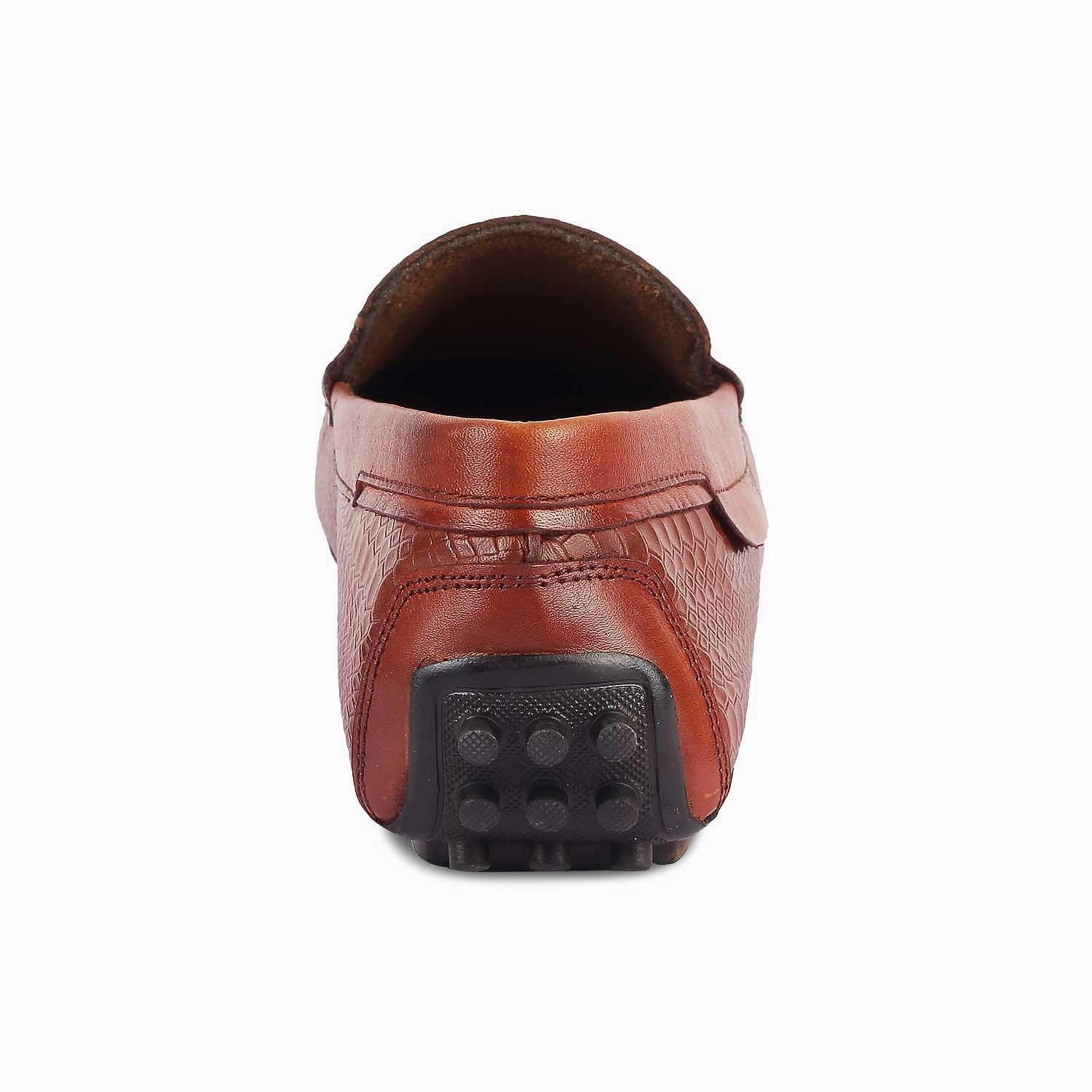 Loafers Drawing The Argon Tan Men's Leather Driving Loafers Tresmode