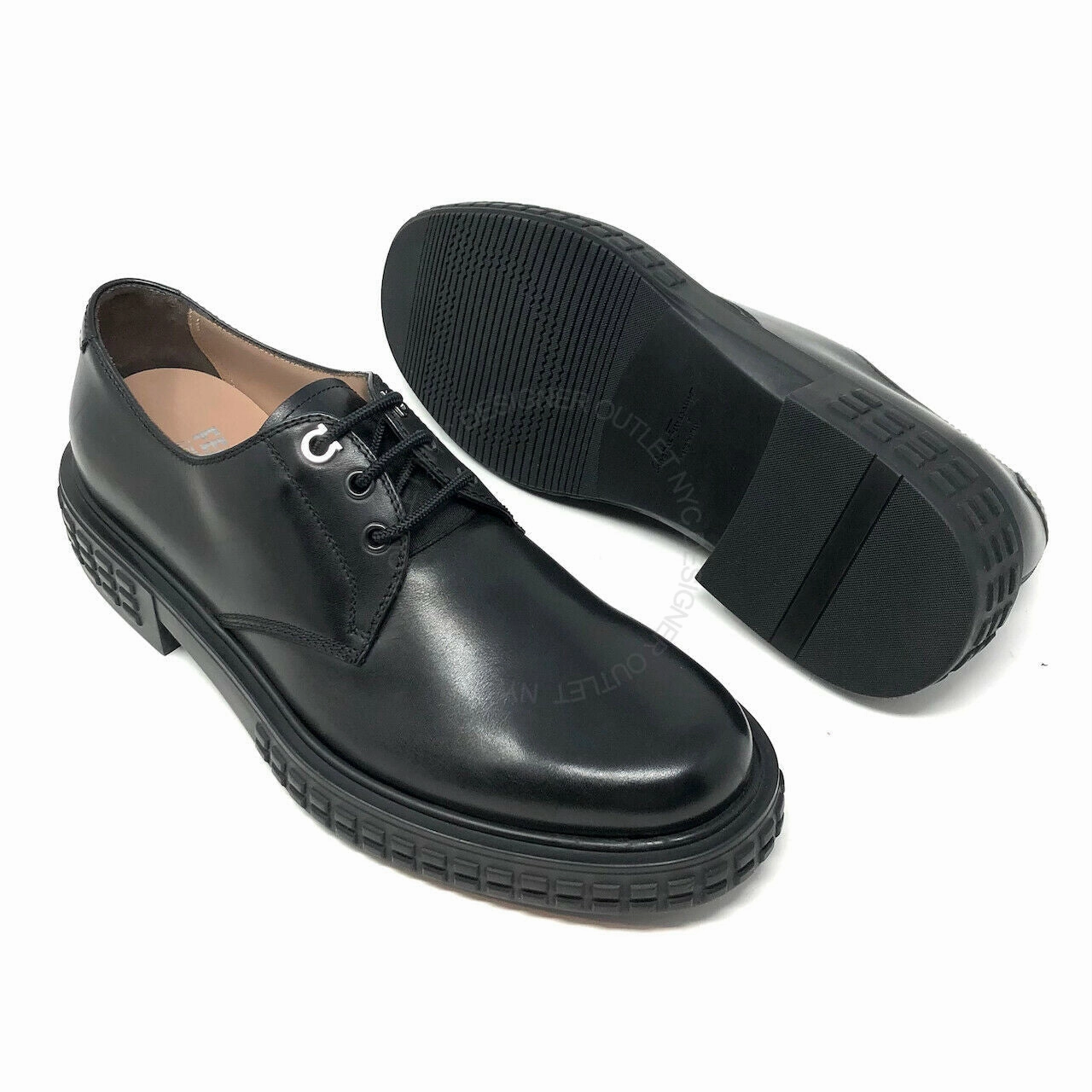 Derby Shoes With Suit Ferragamo Star 2 Derby Lace-ups