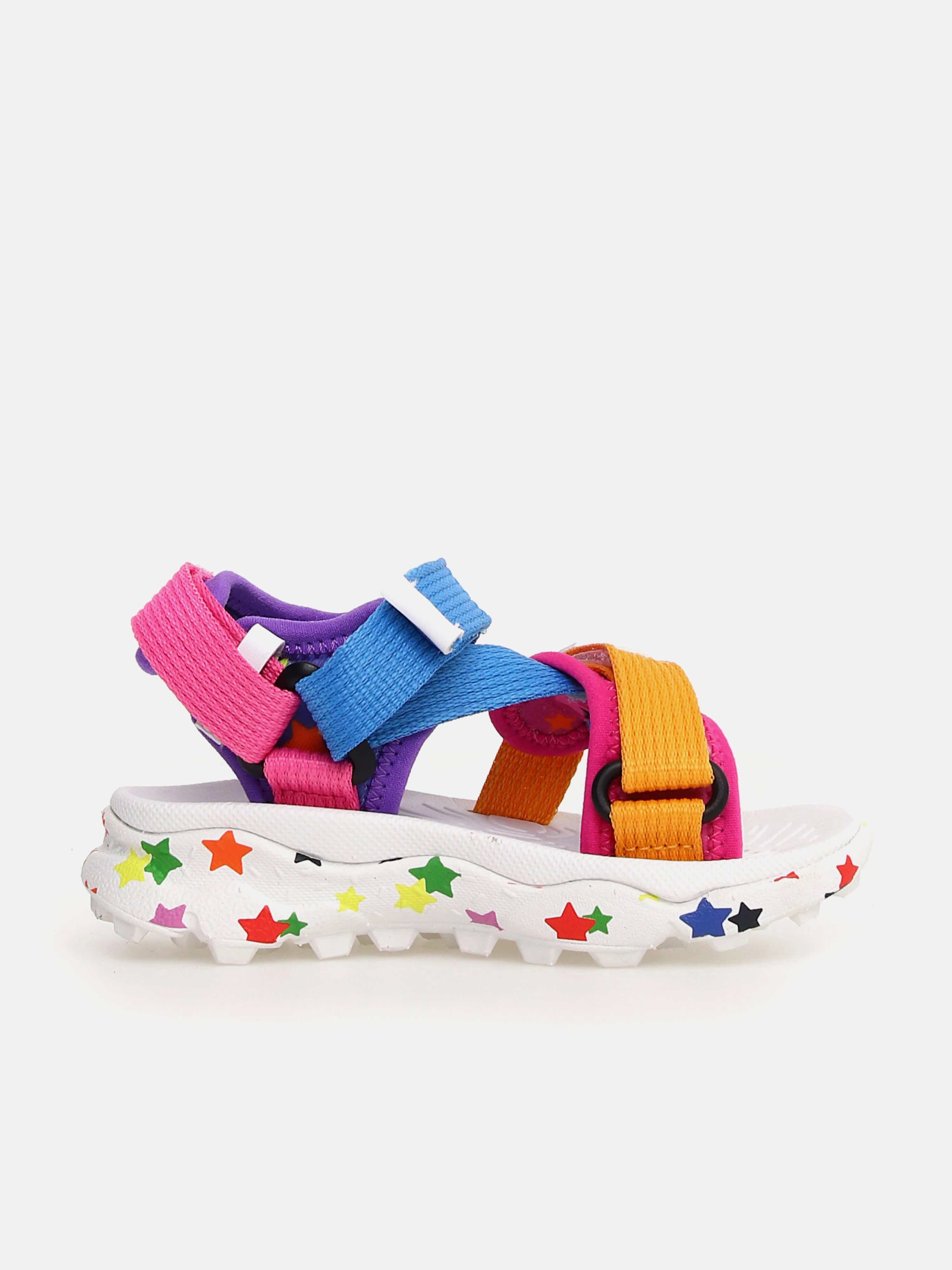 Sandals Club Level Flower Mountain Kids Nazca 2 Star Sandals in Multicolour
