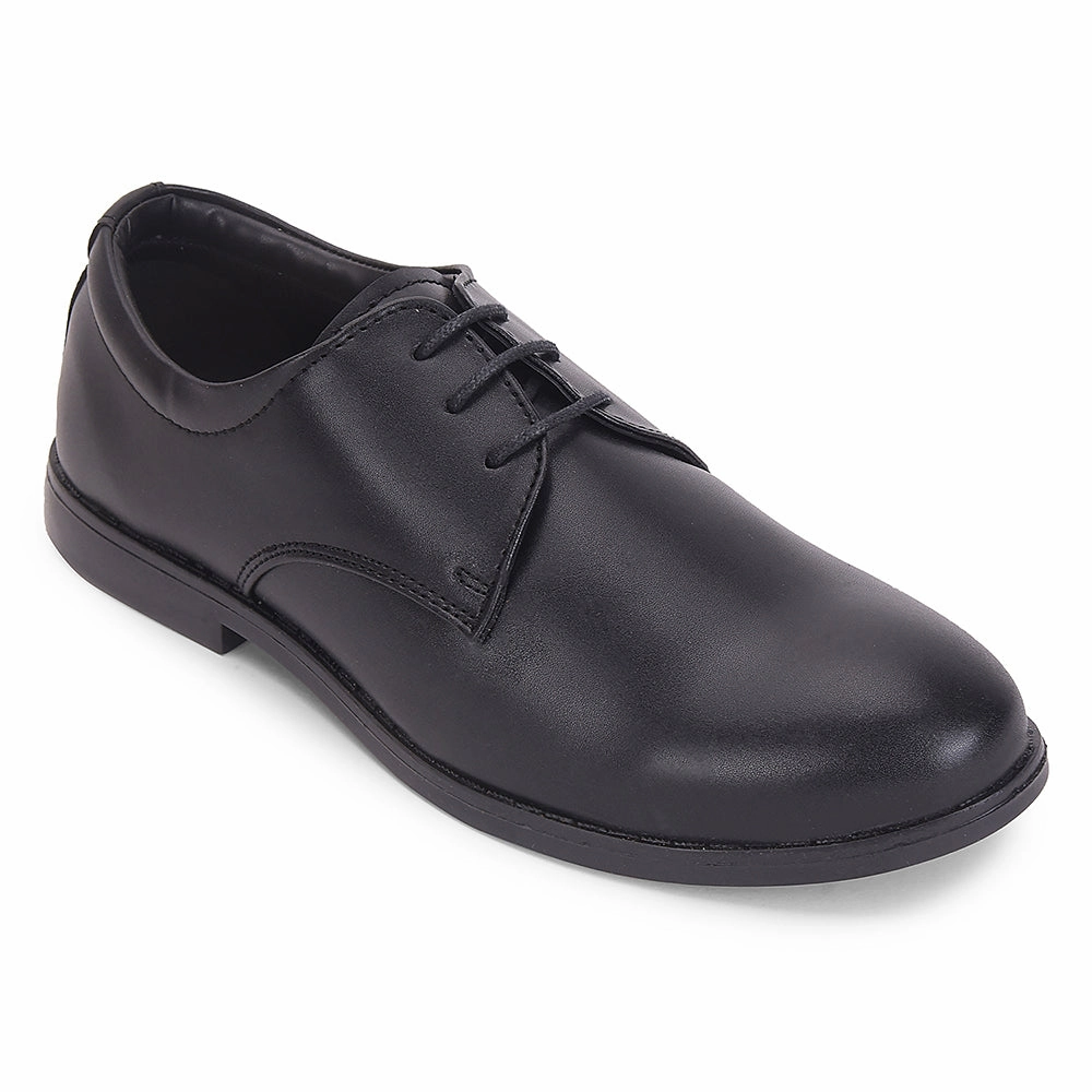 Flat Lace Up Shoes Fortune Black Formal Lacing Derby Shoes For Men MONTRICH-E By Liberty
