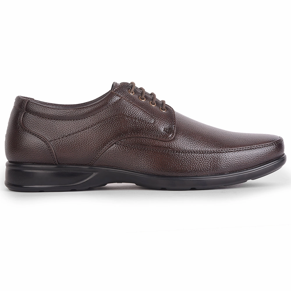 Lace Up Tap Shoes Fortune Brown Lacing Formal Derby Shoes For Men HML-5E By Liberty