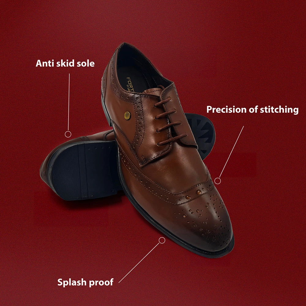 Fortune Tan Lacing Formal Oxford Shoes For Men BELGIUM01E By Liberty Resole Climbing Shoes Sydney