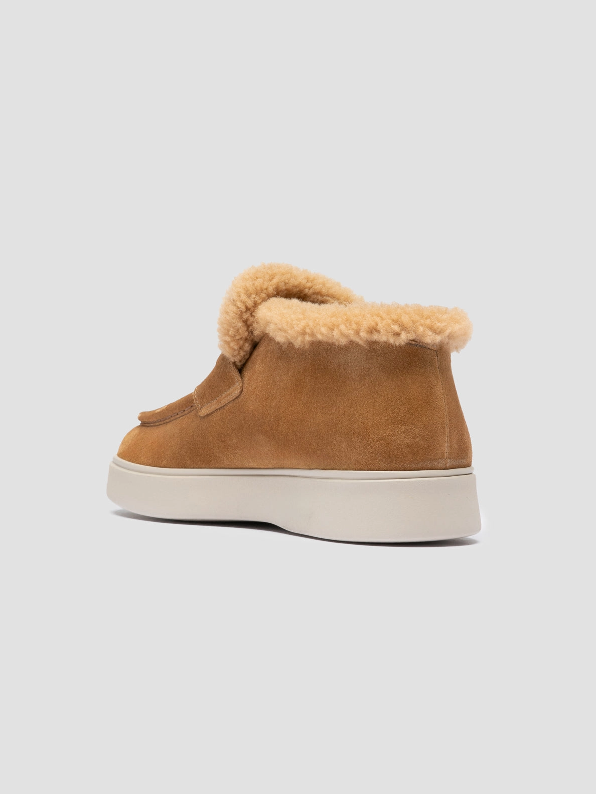 Snow Boots Extreme Cold Weather FRAME 111 - Camel Suede Chukka Boots