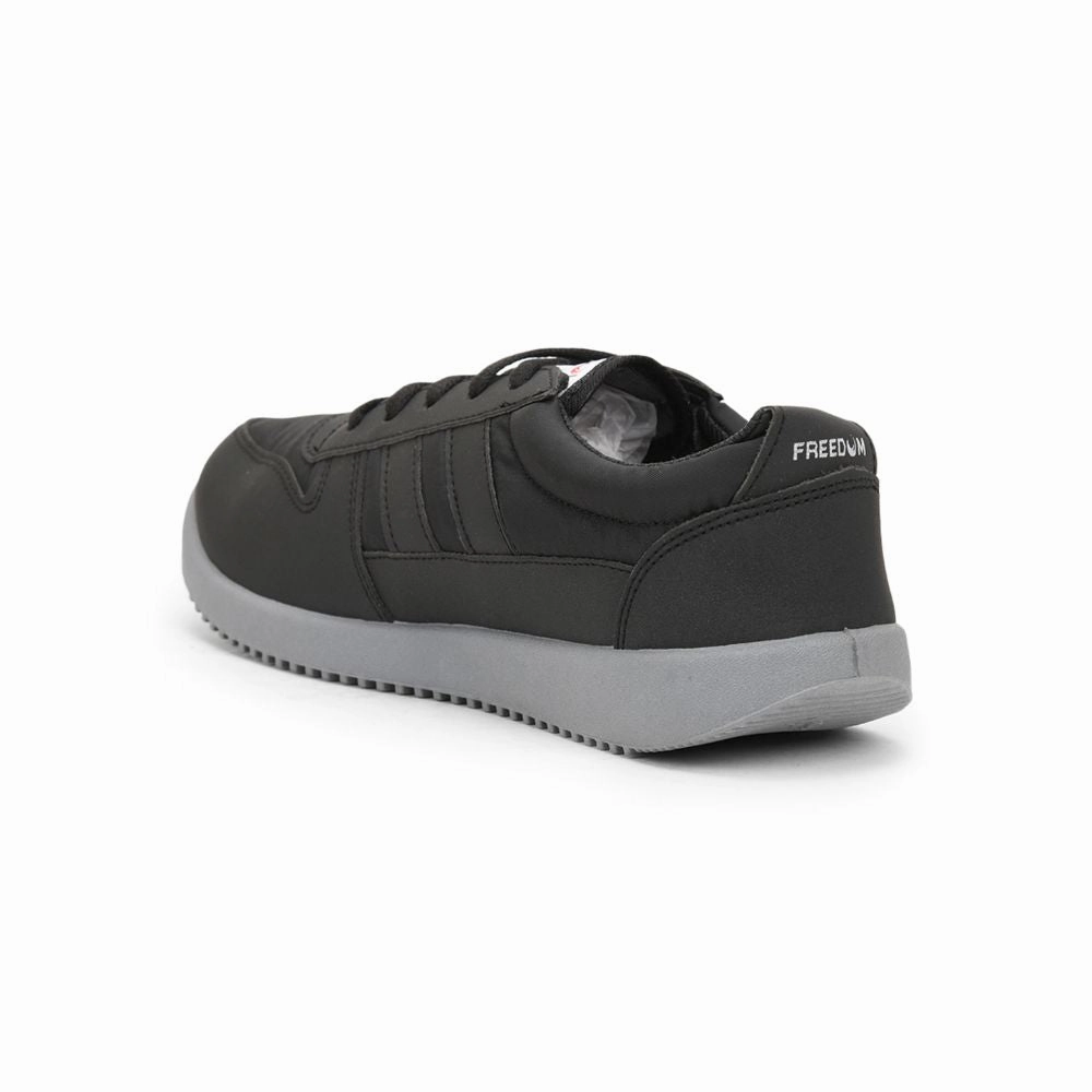 Climbing Shoes Bottom Freedom Casual Black Pt. Lacing Shoes For Men JUMP By Liberty