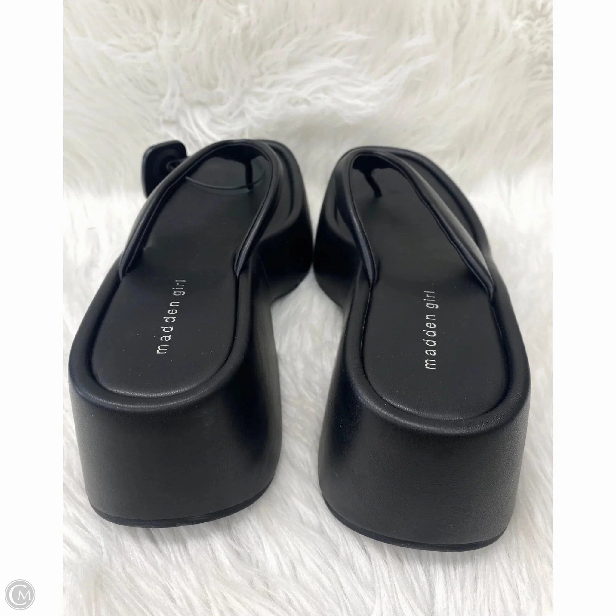 Stockings For Sandals Sandals Heels Platform By Madden Girl In Black, Size: 10