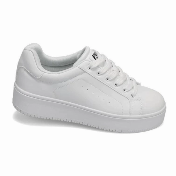 Rival Women's The Ace Rise Court Shoe White Size 5 Casual Shoes