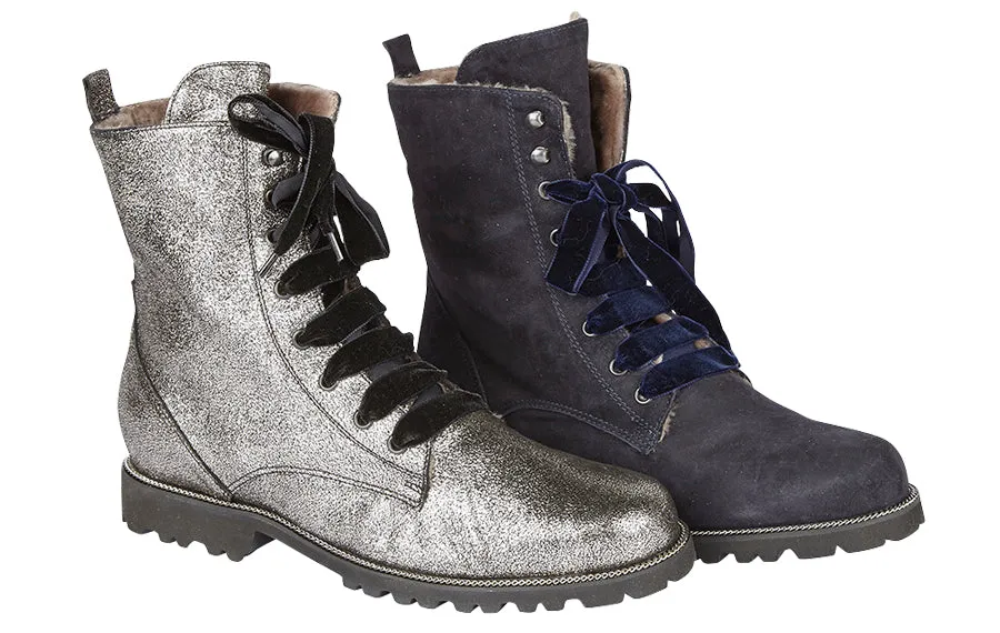 Gab Temperature Dune Brogue Boots