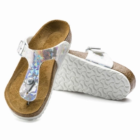 Girl's BIRKENSTOCK Gizeh Thong Sandals With Toes Covered