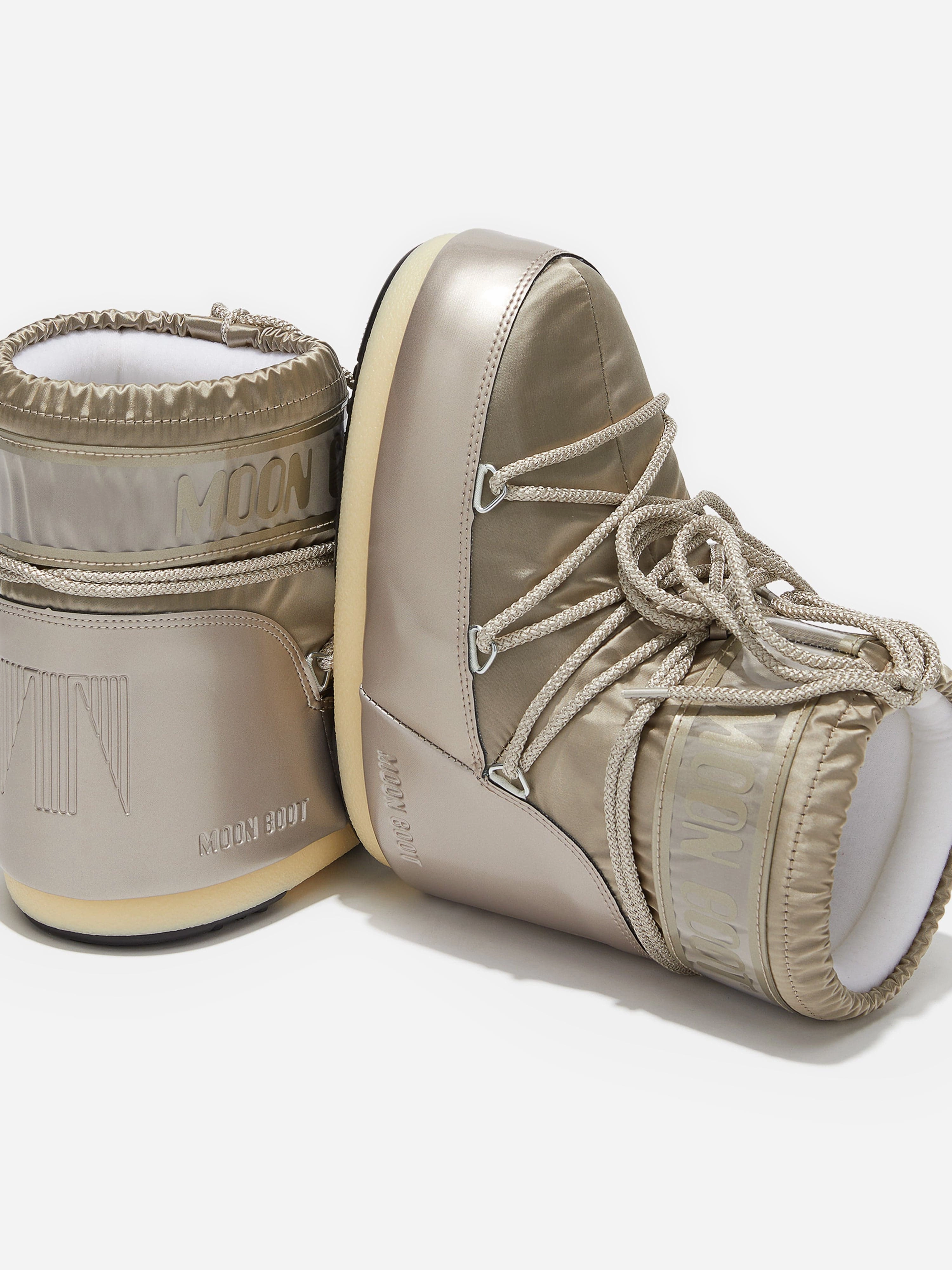 Girls Icon Low Glance Boots in Gold Leggings To Wear With Boots