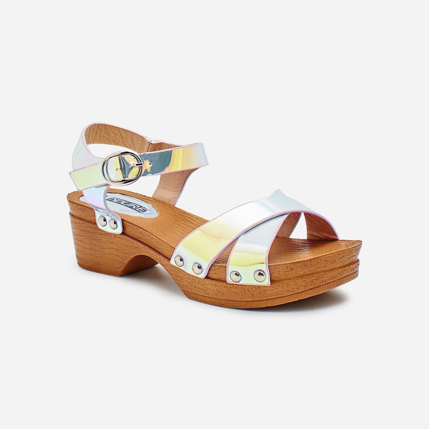 Girls Shimmery Sandals Sandals Nassau