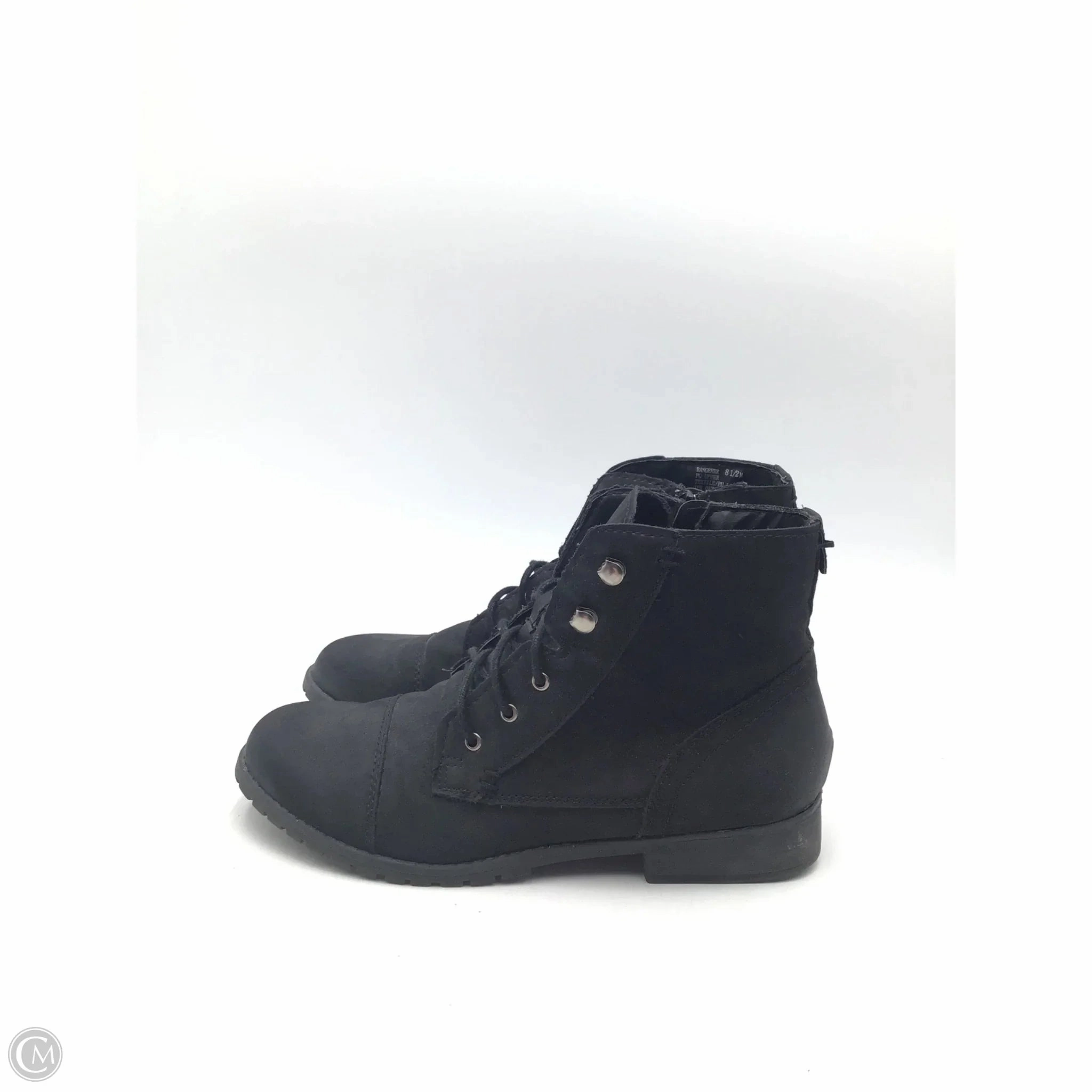 Boots Ankle Flats By Madden Girl In Black, Size: 8.5 Walking Boots Review