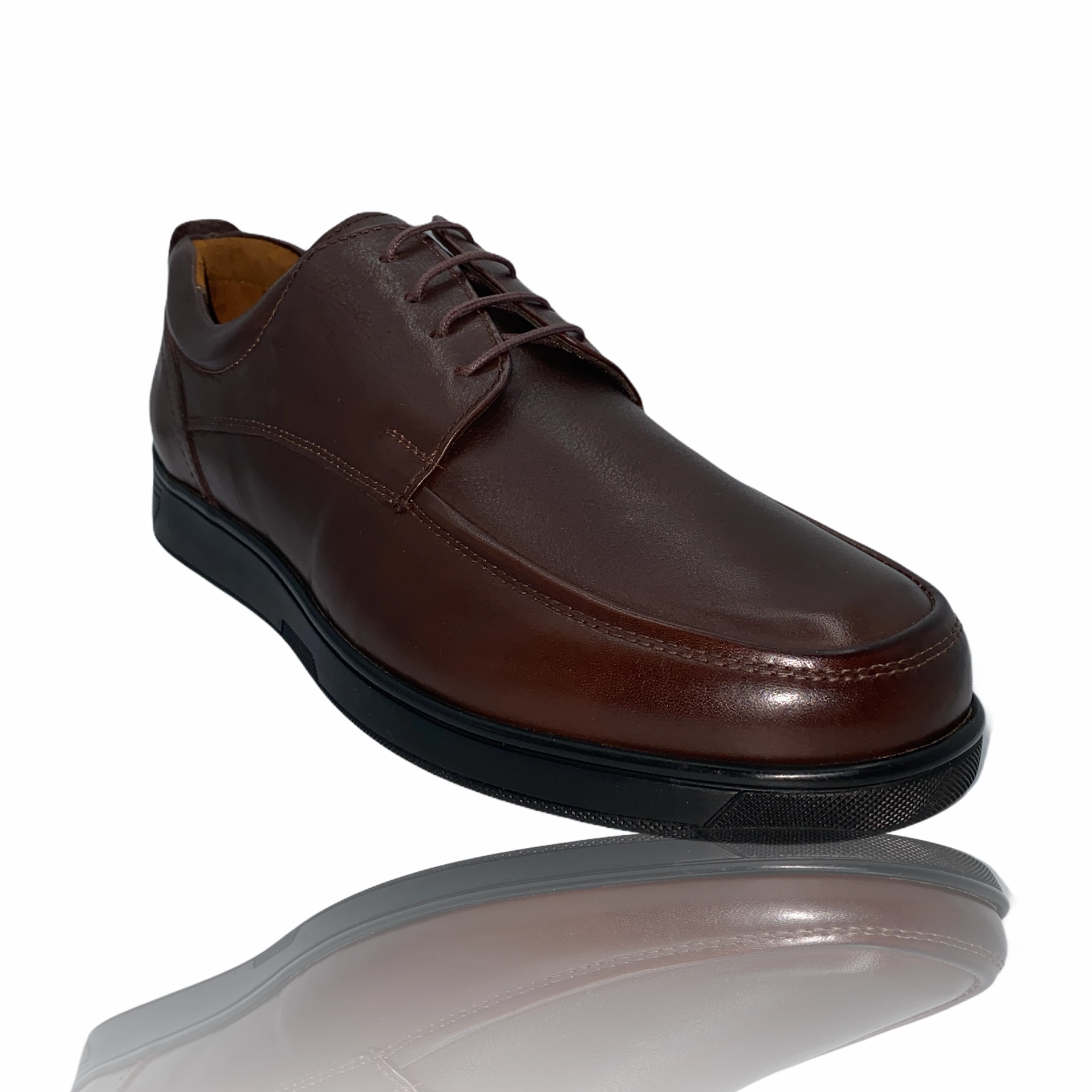 Navy Shoes The Atlanta Leather Casual Derby Shoe Final Sale!