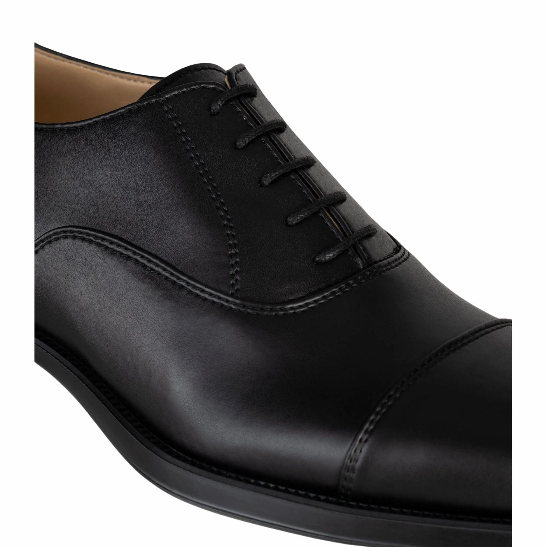Owings Cap Toe Oxfords Men's vegan oxford by Solari Milano - black or brown