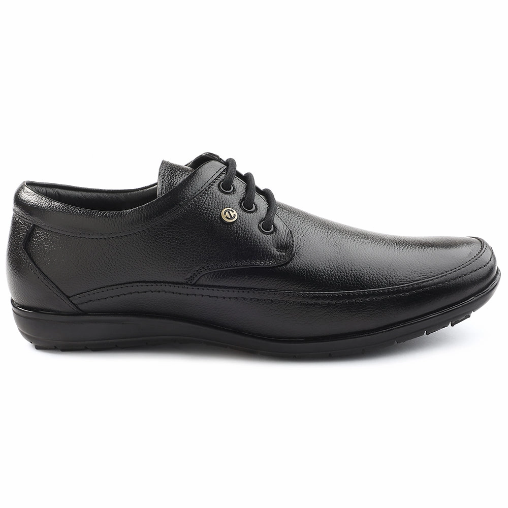 Lace-up Platform Shoes Healers Black Formal Lacing Derby Shoes For Men HA1-12 By Liberty