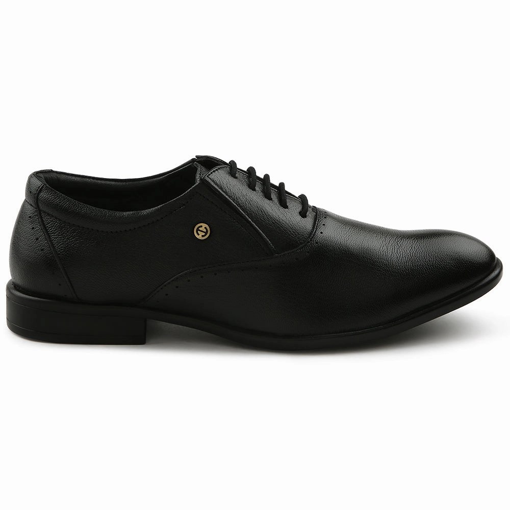 Super Rand Climbing Shoes Healers Black Formal Lacing Oxford Shoes For Men U993-18 By Liberty