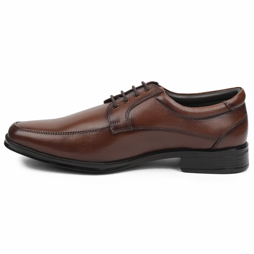 Healers Brown Formal Lacing Derby Shoes For Men UDL-9 By Liberty Loafers Vs Derby Shoes