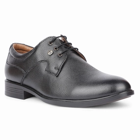 Healers Formal Black Lacing Derby Shoes For Men S201-05 By Liberty Make Lace Up Shoes Slip Ons